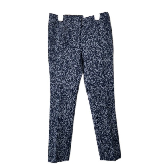 Loft Pants Womens Modern Skinny Ankle Mid Rise Stretch Navy, Size 0 Petite - Picture 1 of 8